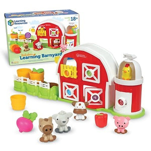 Learning Resources - LER7745 | Peekaboo Learning Barnyard Playset