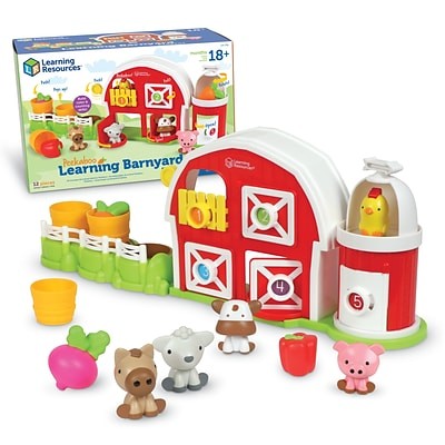 Learning Resources - LER7745 | Peekaboo Learning Barnyard Playset