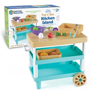 Learning Resources - LER9752 | New Sprouts: Prep N Store Kitchen Island