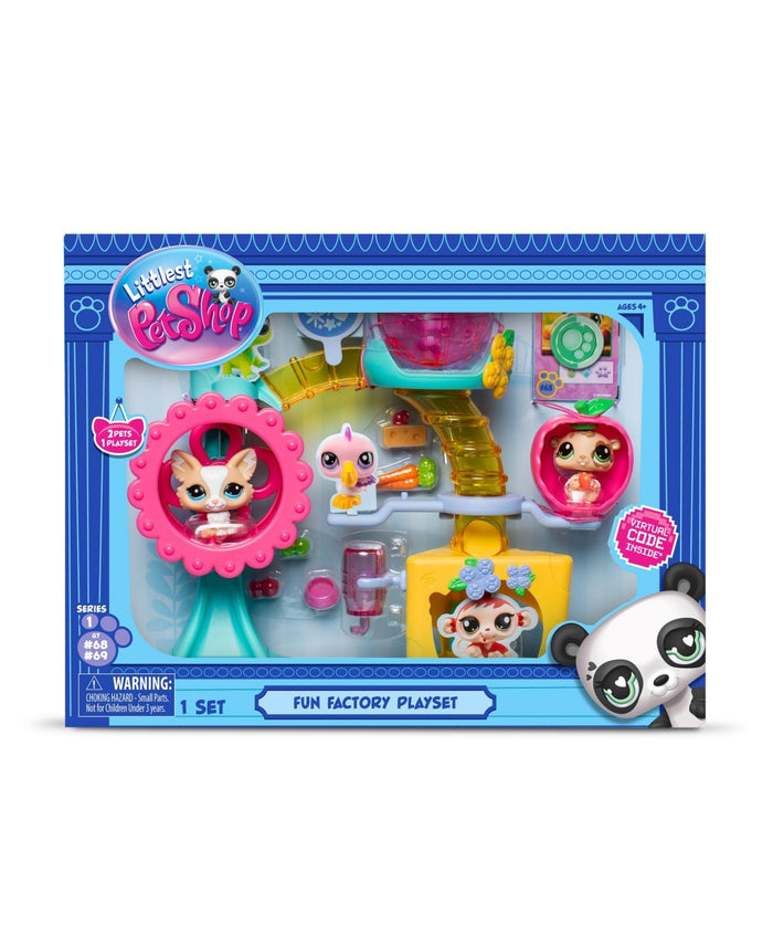 Hasbro - 00519 | Littlest Pet Shop: Fun Factory Playground Playset