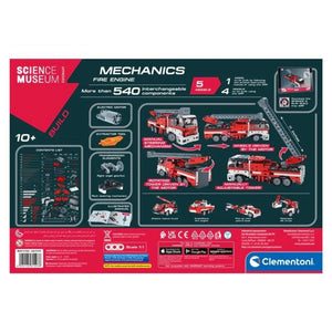 Clementoni - 71534 | Science & Play: Mechanics - Firetruck