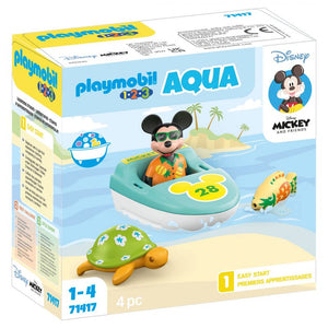 Playmobil - 71417 | 1.2.3 & Disney - Mickey's Boat Tour