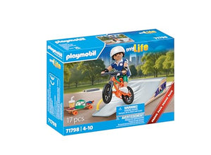 Playmobil - 71798 | My Life: Skateboard with Ramp