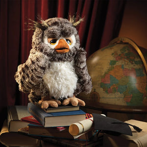 Folkmanis Puppets - 3227 | Wise Owl Puppet