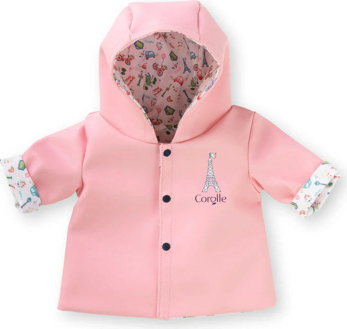 Corolle - 111070 | 12" Reversible Rain Coat