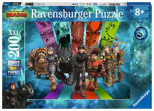 Ravensburger - 12629 | The Dragon Riders - 200 XXL PC Puzzle