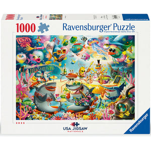 Ravensburger - 12001886 | Ocean Lounge 1000 PC Puzzle