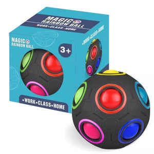 Robiii - 36338 | Magic Rainbow Ball - Black