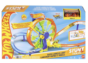 Hot Wheels - ML-JBX65 | Hot Wheels Rapid Launch & Loop Playset