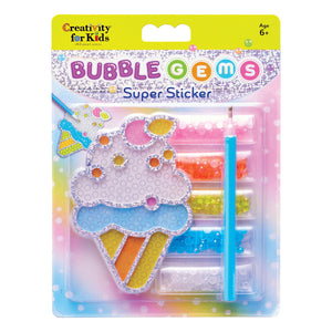 Creativity for Kids - 6474000 | Bubble Gems Super Sticker Ice Cream