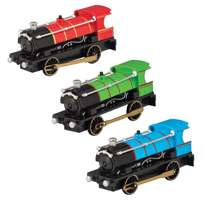 Schylling - DCTS | Diecast Light & Sound Train - Assorted (One Per Purchase)