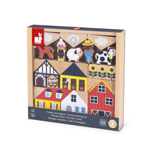 Janod - J05937 | Cross Roads: Countryside Blocks