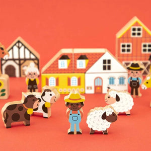 Janod - J05937 | Cross Roads: Countryside Blocks