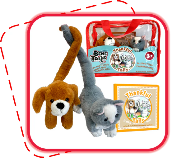 Bene Tails - Thankful Tails: Nash and Frankie Magnetic Tail Connection