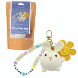 PBI - 201516 | Little Bunny Keychain DIY Crochet Kit