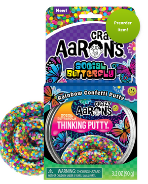 Crazy Aaron's Thinking Putty - TF020 | Thinking Putty: Social Butterfly