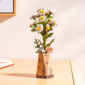 Robotime - TW061 | Wooden Bloom Craft - Chamomile