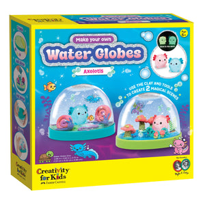 Creativity for Kids - 6563000 | Make Your Own Water Globes - Axolotls