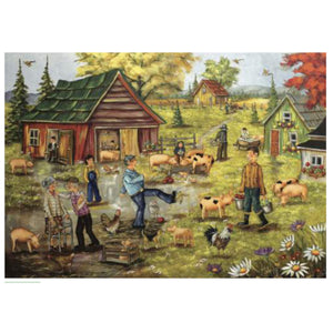 Pierre Belvedere - 670411 | Christine Genest Pig Jig 1000 Piece Puzzle