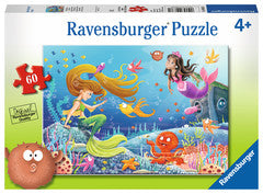 Ravensburger - 09638 | Mermaid Tales - 60 PC Puzzle