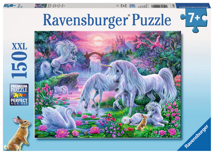 Ravensburger - 10021 | Unicorns in the Sunset Glow - 150 Piece Puzzle