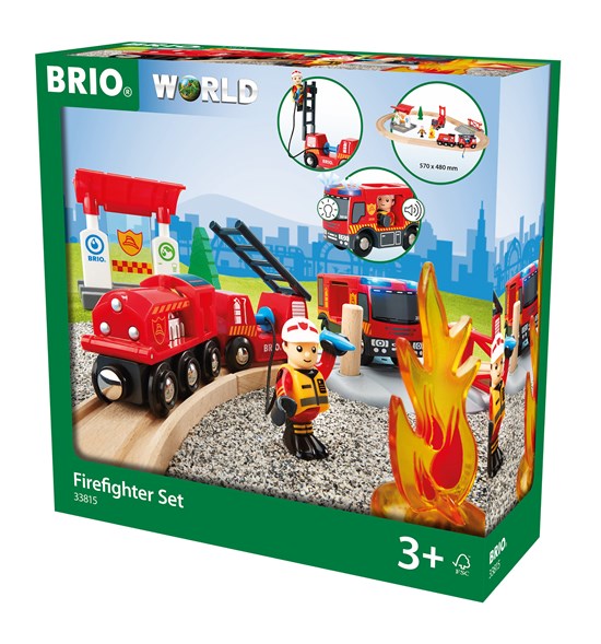 BRIO - 33815 | Firefighter Set