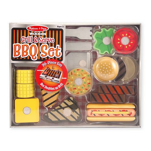 Melissa & doug bbq on sale set