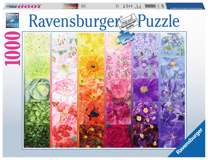 Ravensburger - 19894 | Gardener's Palette - 1000 PC Puzzle