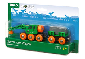BRIO - 33698 | Clever Crane Wagon