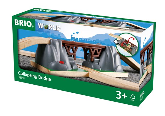 BRIO - 33391 | Brio Collapsing Bridge