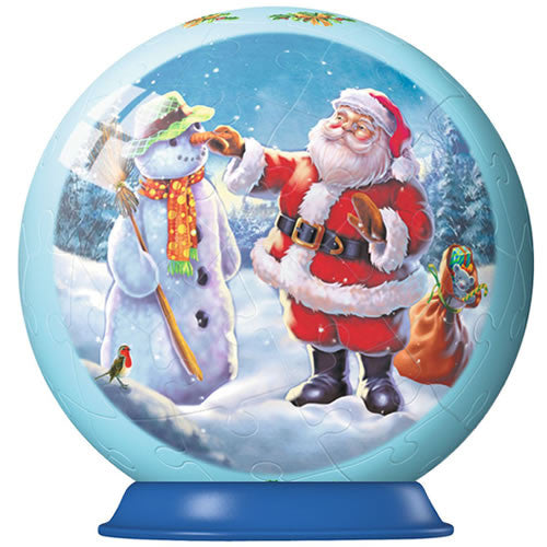 Ravensburger - 11906 | Christmas 54 PC Puzzle Ball - Assorted (One Per Purchase)