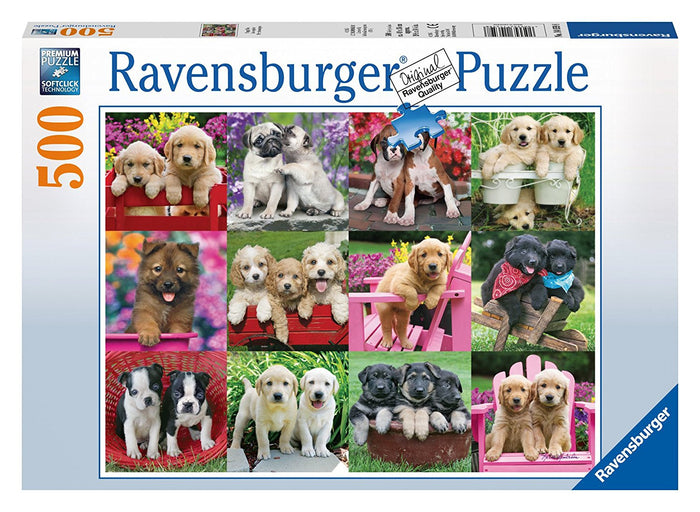 Ravensburger - 14659 | Puppy Pals - 500 Piece Puzzle