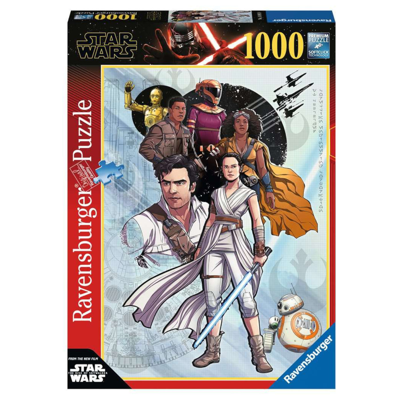 Ravensburger - 14991  Star Wars: The Rise of Skywalker 2 - 1000 PC Pu –  Castle Toys