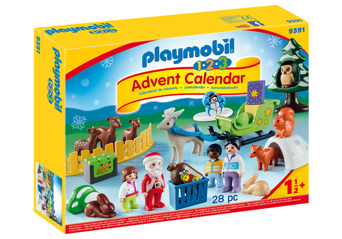 Playmobil - 5497 | 1-2-3: Advent Calendar - Christmas in the Forest