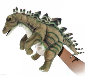 Hansa Creations - 7747 | Dino Puppet Collections: Stegosaurus Hand Puppet (40 cm)