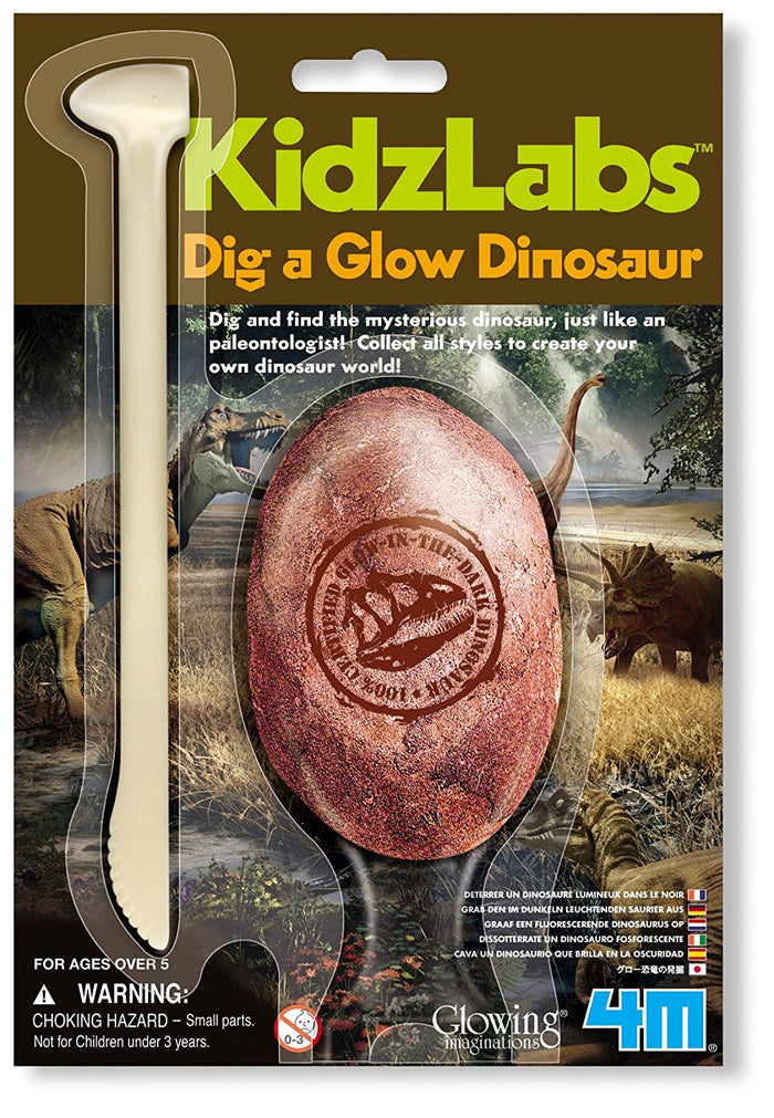 4M - P5920 | KidzLabs: Dig A Glow Dinosaur