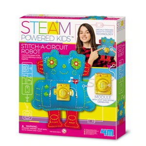 4M - P4911 | STEAM Powered Kids: Stitch-A-Circuit Robot