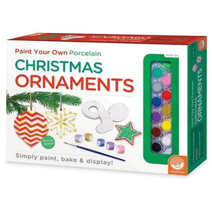 PAINT-YOUR-OWN CHRISTMAS ORNAMENTS MW-68323 Castle toys