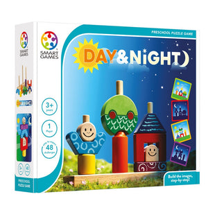Smart Games & SmartMax - 518723 SMX 309 | Day & Night Educational Puzzle Game