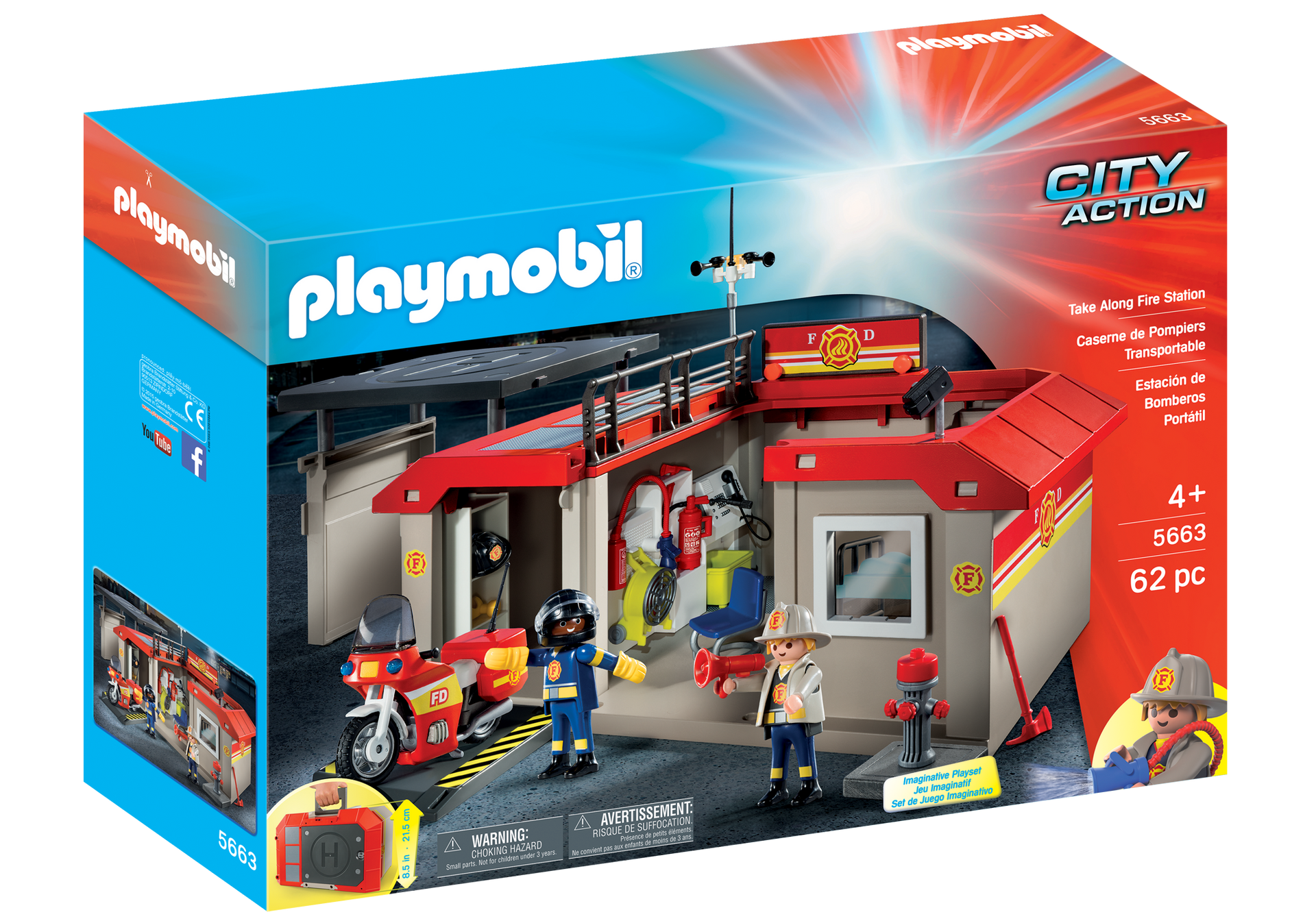 Playmobil shop fire station
