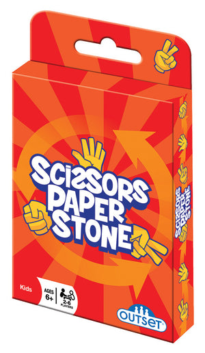 Outset Media - 19129 | Scissors Paper Stone Card Game