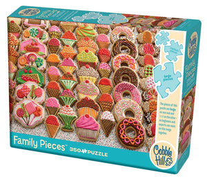 Cobble Hill - 54631 | Sweet Treats (350 Piece Family Puzzle)