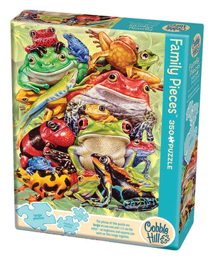 Cobble Hill - 54632 | Frog Pile (350 Piece Family Puzzle)