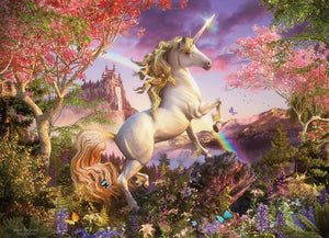 Cobble Hill - 54634 | Realm of the Unicorn (350 Piece Family Puzzle)