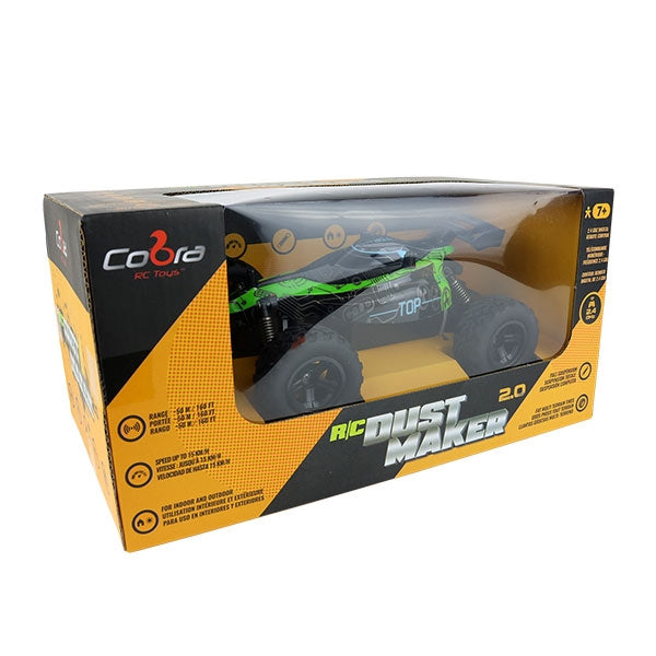 Cobra Toys - 909311 | Dustmaker 2.0 RC Racer - Black/Green
