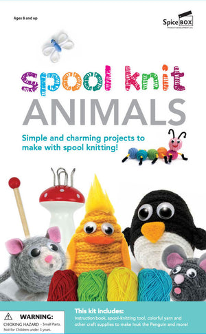 Spice Box Make & Play Spool Knit Animals - 22140