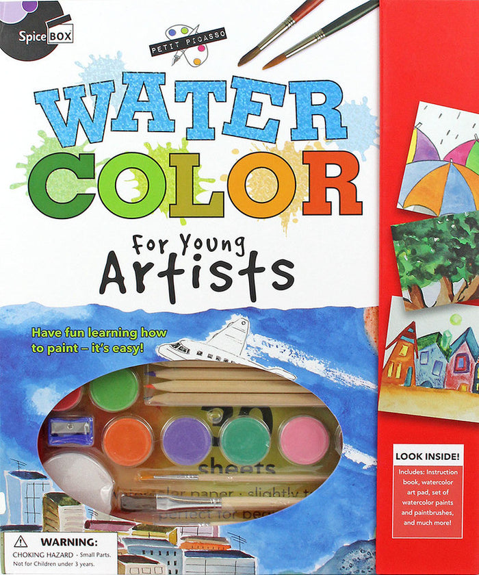 SpiceBox - 9781771323475 | Petite Picasso: Water Color For Young Artists