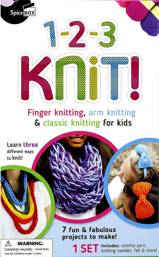 SpiceBox - 00792 | Make and Play: 1-2-3 Knit!