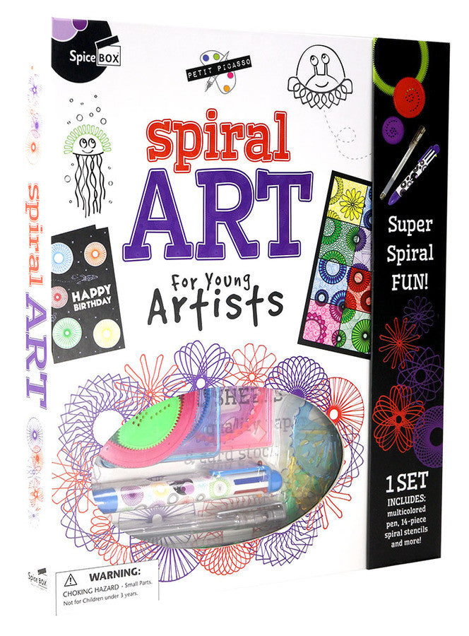 SpiceBox - 9781771324007 | Petite Picasso: Spiral Art For Young Artists