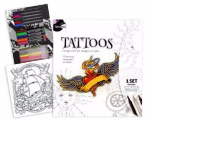 SpiceBox - 08523 | Sketch Plus Deluxe: Tattoos